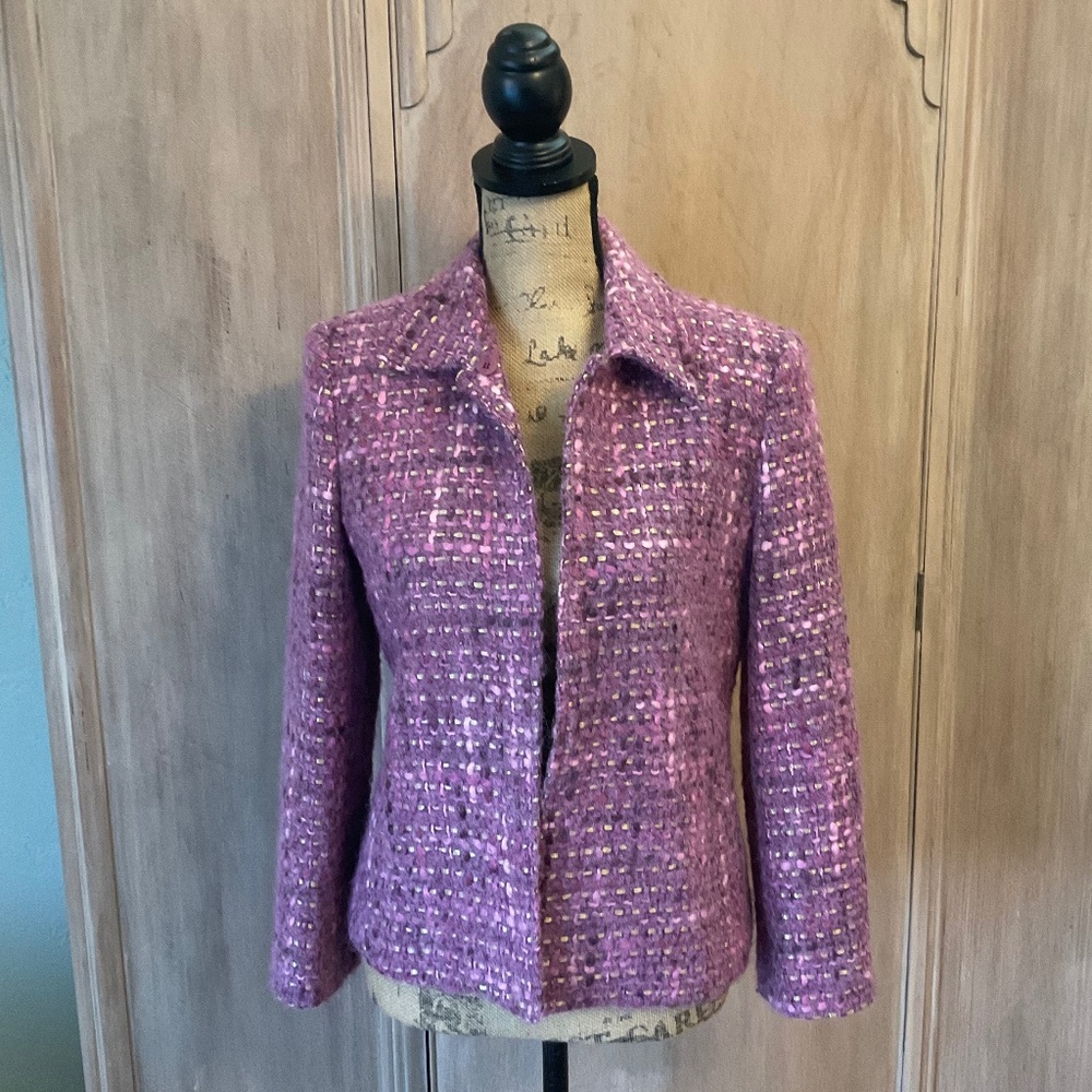 Neiman Marcus tweed Blazer size 4